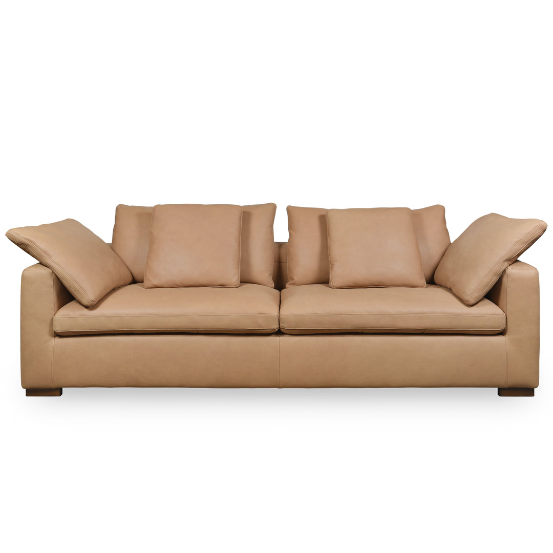 American Home Furniture Safavieh Couture Blanca Leather Sofa