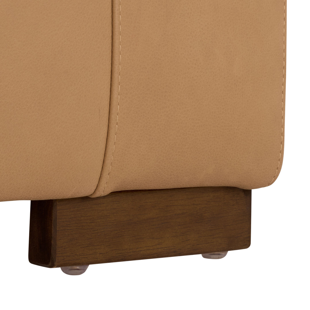 American Home Furniture Safavieh Couture Blanca Leather Sofa