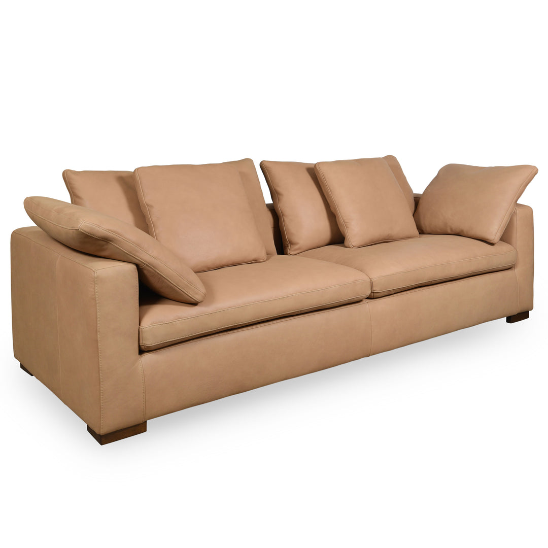 American Home Furniture Safavieh Couture Blanca Leather Sofa