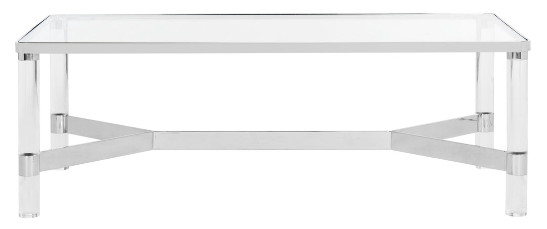 American Home Furniture Safavieh Couture Suzanna Acrylic Coffee Table