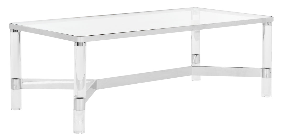 American Home Furniture Safavieh Couture Suzanna Acrylic Coffee Table