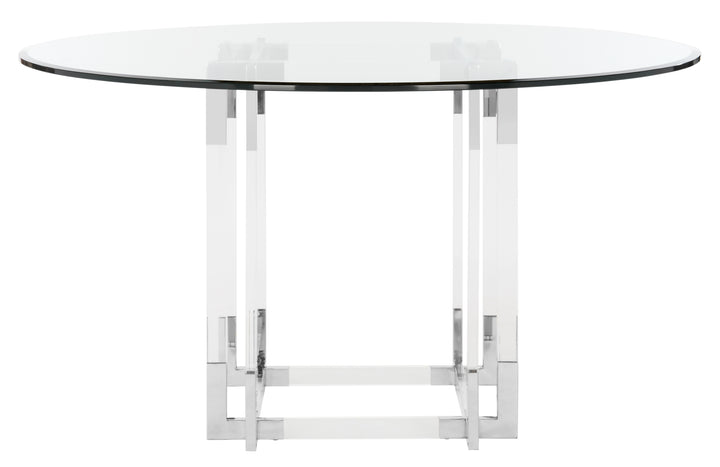 42"W x 42"D x 30"H / Silver