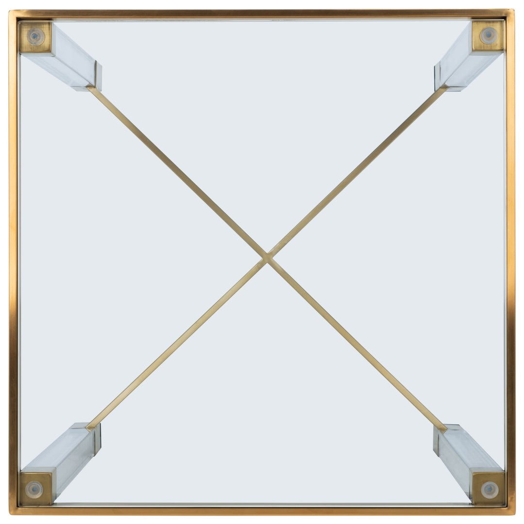 American Home Furniture Safavieh Couture Shawna Acrylic End Table