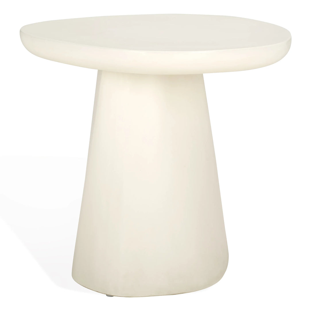 Jasbriella Concrete Accent Table - AmericanHomeFurniture