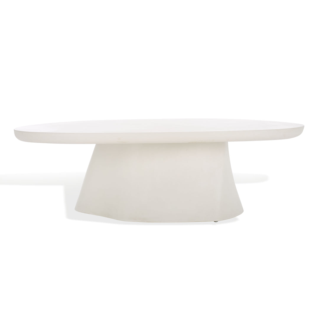American Home Furniture Safavieh Couture Jasbriella Concrete Coffee Table