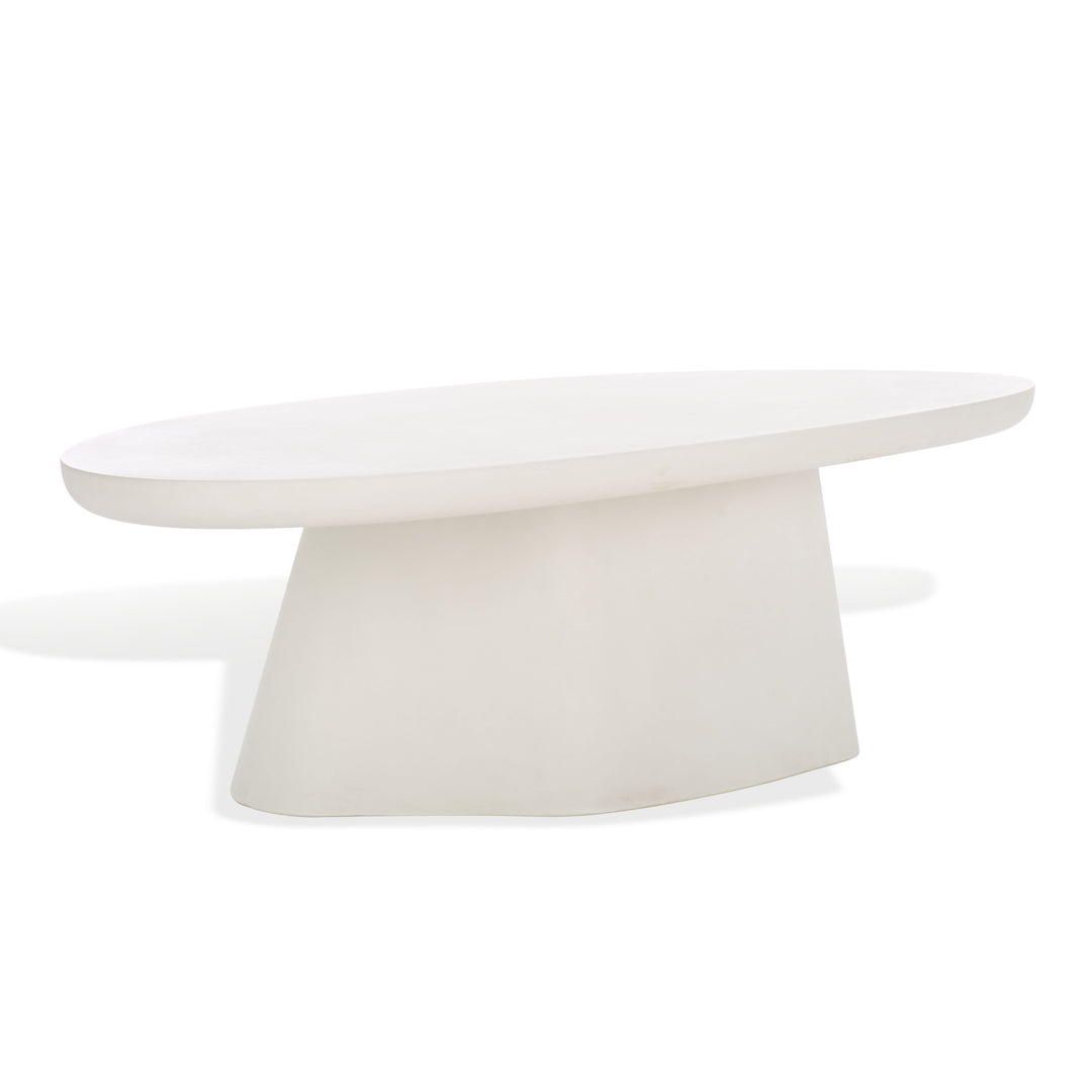 American Home Furniture Safavieh Couture Jasbriella Concrete Coffee Table