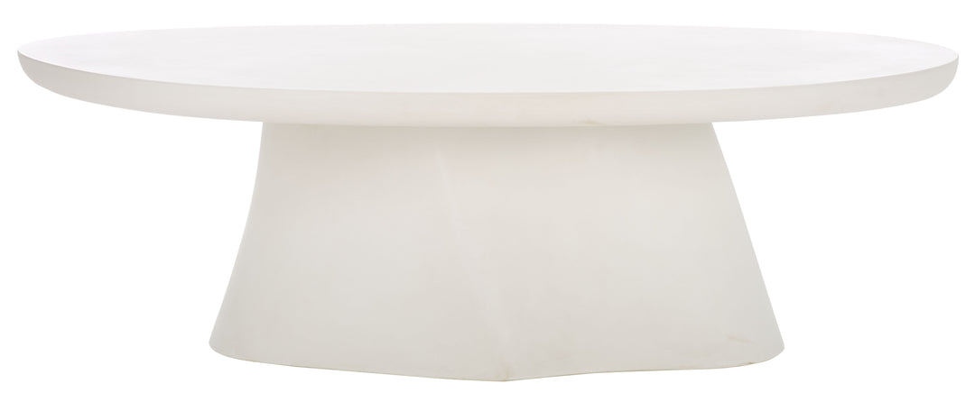 American Home Furniture Safavieh Couture Jasbriella Concrete Coffee Table