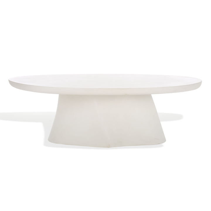 American Home Furniture Safavieh Couture Jasbriella Concrete Coffee Table