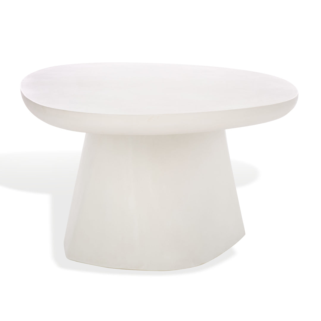 American Home Furniture Safavieh Couture Jasbriella Concrete Coffee Table