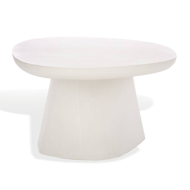 American Home Furniture Safavieh Couture Jasbriella Concrete Coffee Table