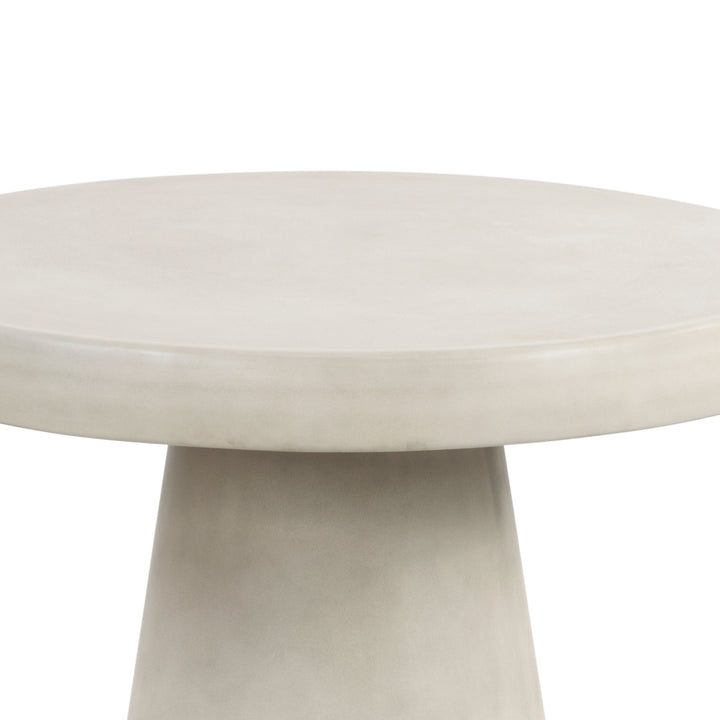 American Home Furniture Safavieh Couture Hayleen Round Concrete Accent Table