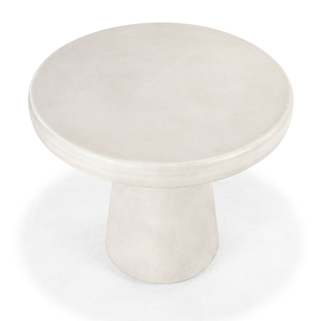 American Home Furniture Safavieh Couture Hayleen Round Concrete Accent Table