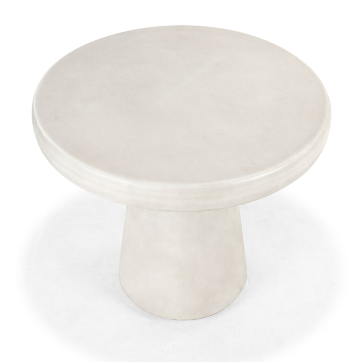 American Home Furniture Safavieh Couture Hayleen Round Concrete Accent Table