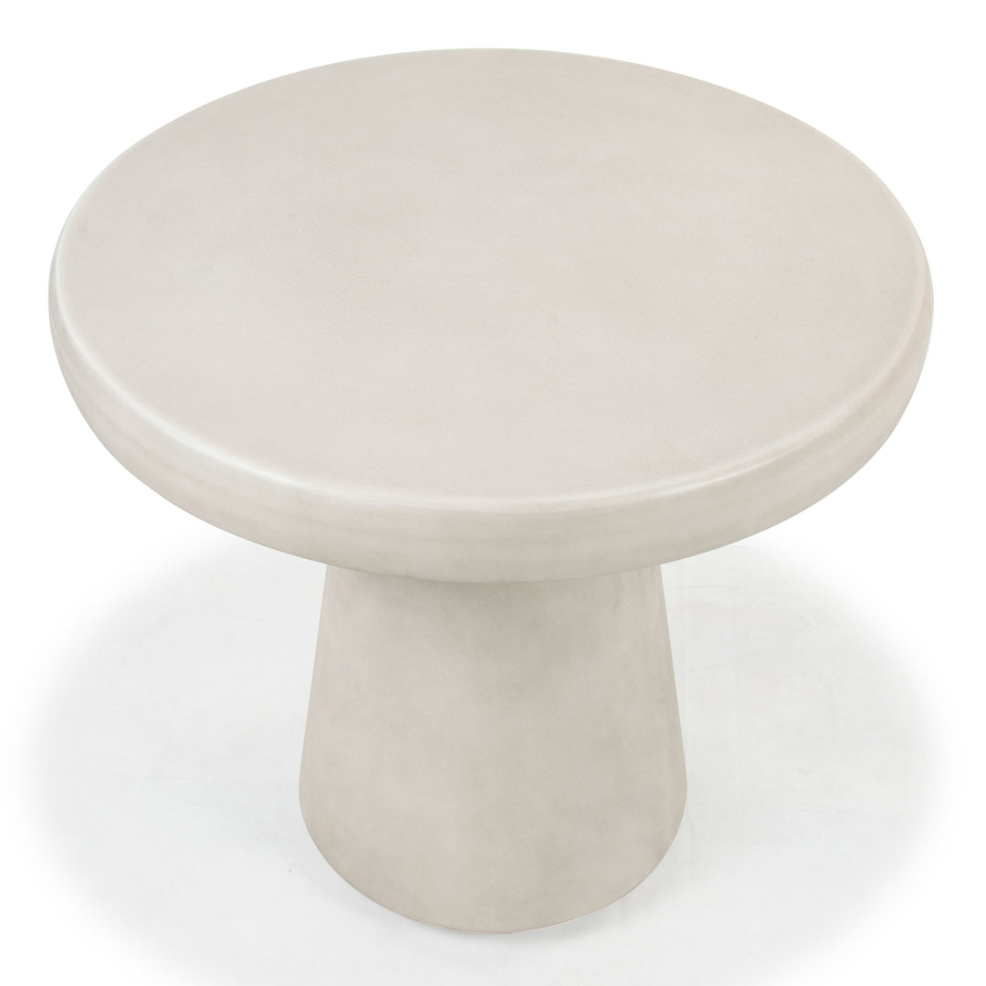 American Home Furniture Safavieh Couture Hayleen Round Concrete Accent Table