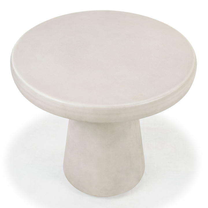 American Home Furniture Safavieh Couture Hayleen Round Concrete Accent Table