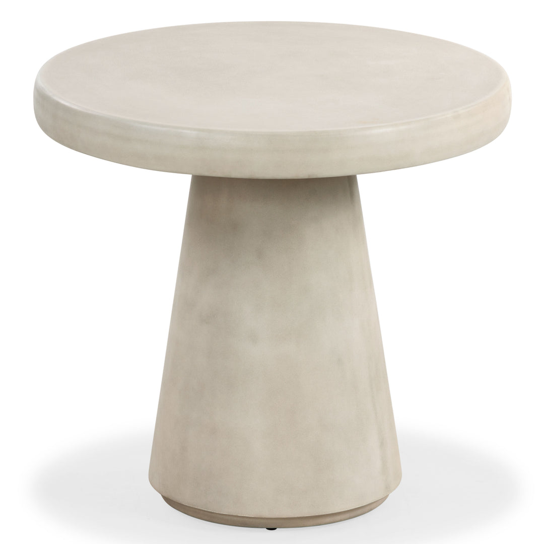 American Home Furniture Safavieh Couture Hayleen Round Concrete Accent Table