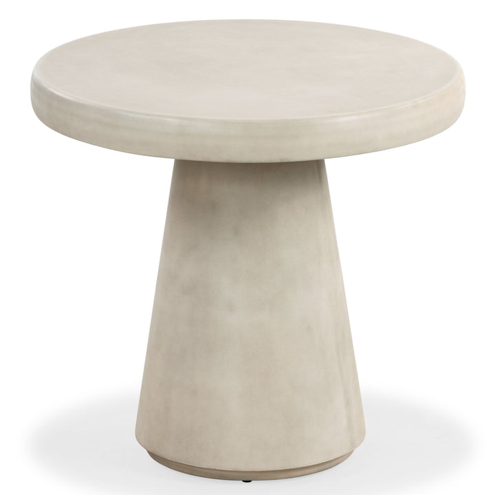 American Home Furniture Safavieh Couture Hayleen Round Concrete Accent Table