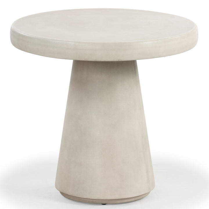 American Home Furniture Safavieh Couture Hayleen Round Concrete Accent Table