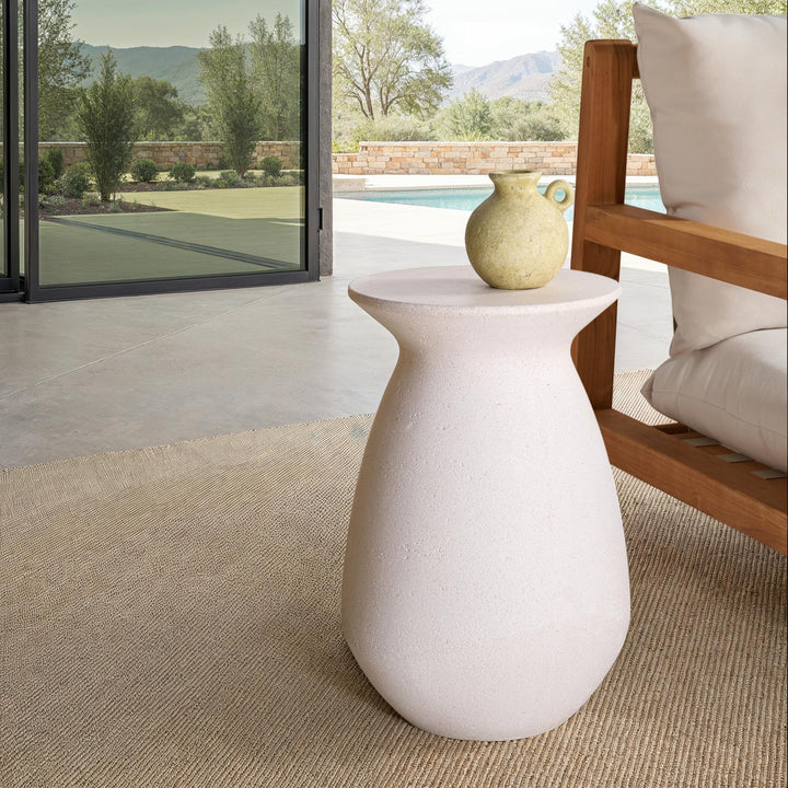 American Home Furniture Safavieh Couture Dynah Concrete Accent Table