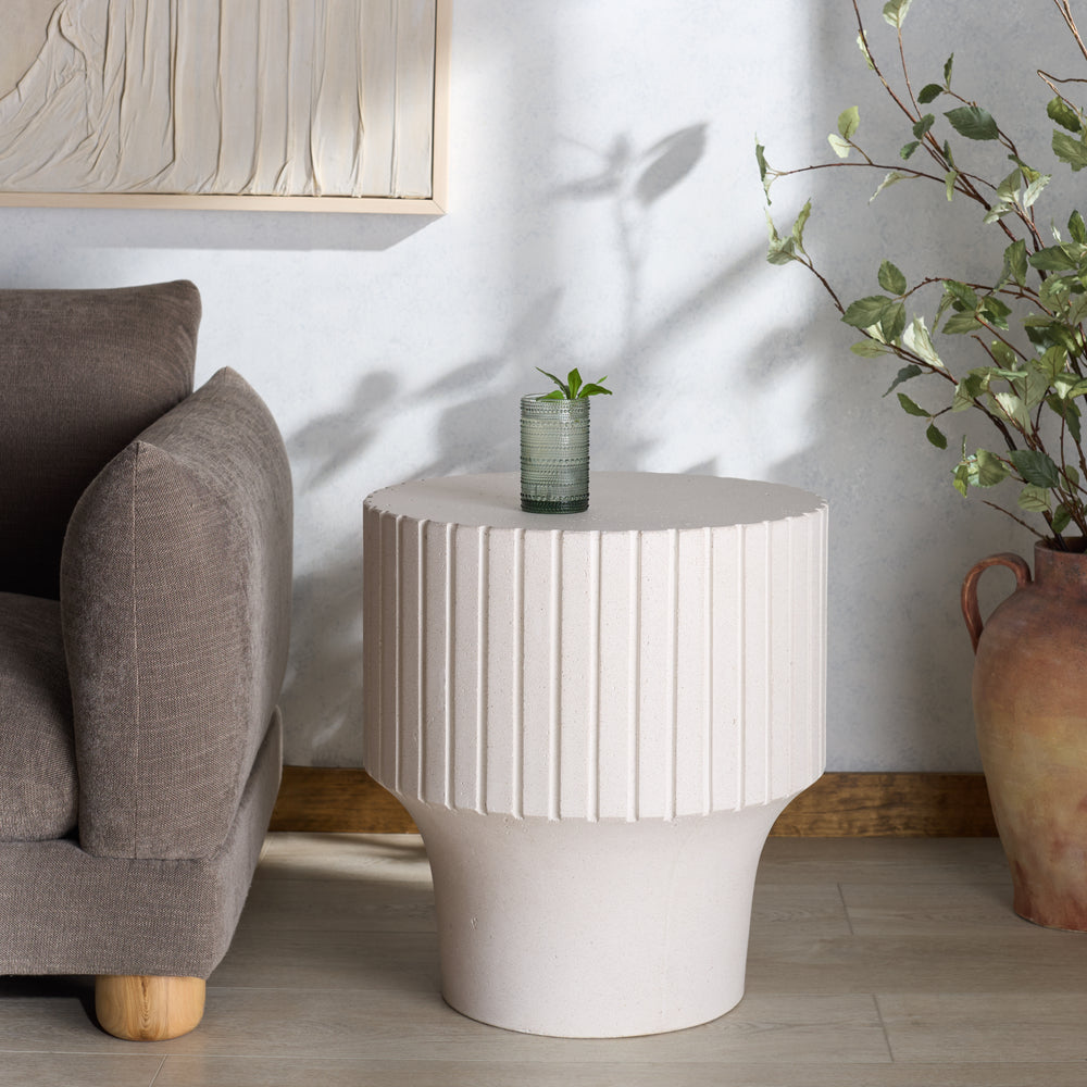 American Home Furniture Safavieh Couture Einstein Round Accent Table