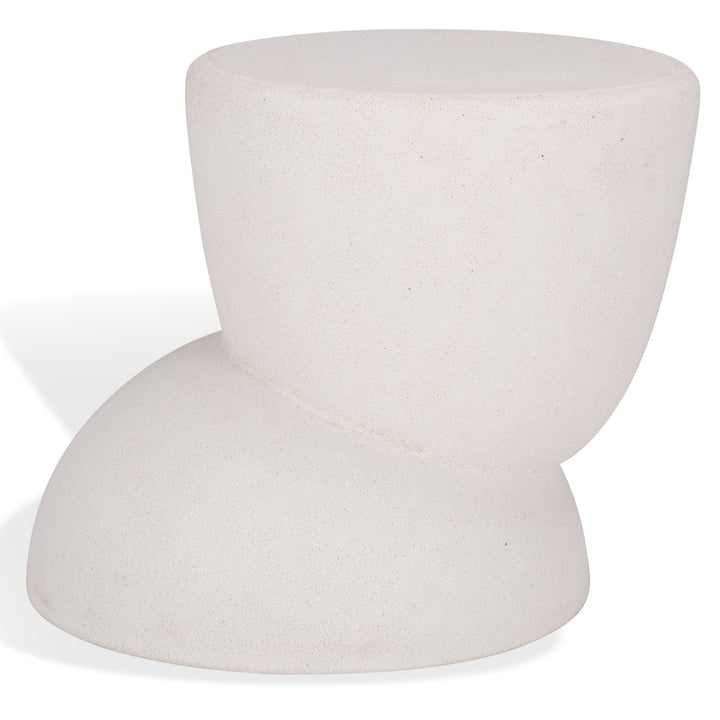 American Home Furniture Safavieh Couture Glynda Concrete Accent Table