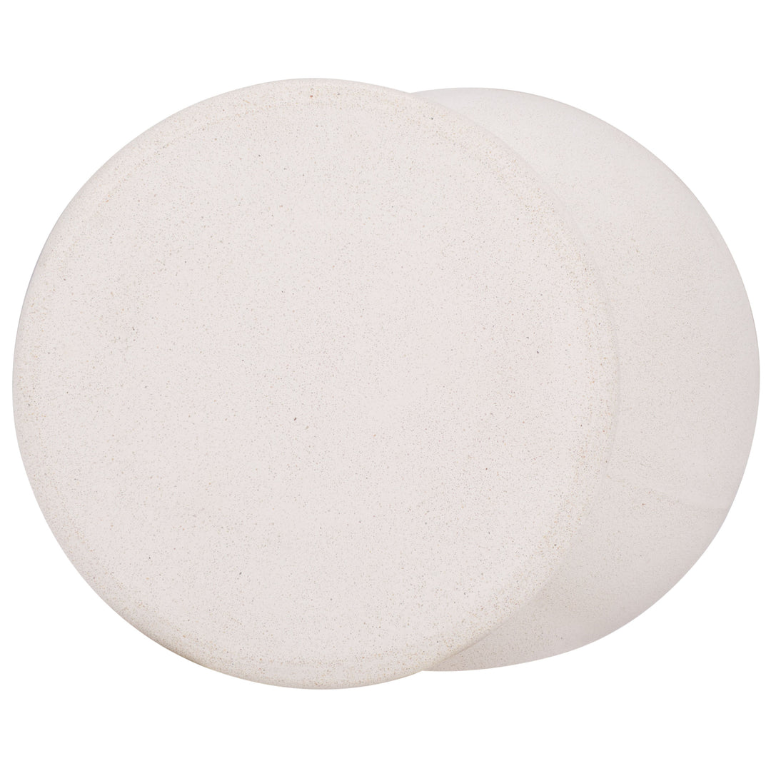 American Home Furniture Safavieh Couture Glynda Concrete Accent Table