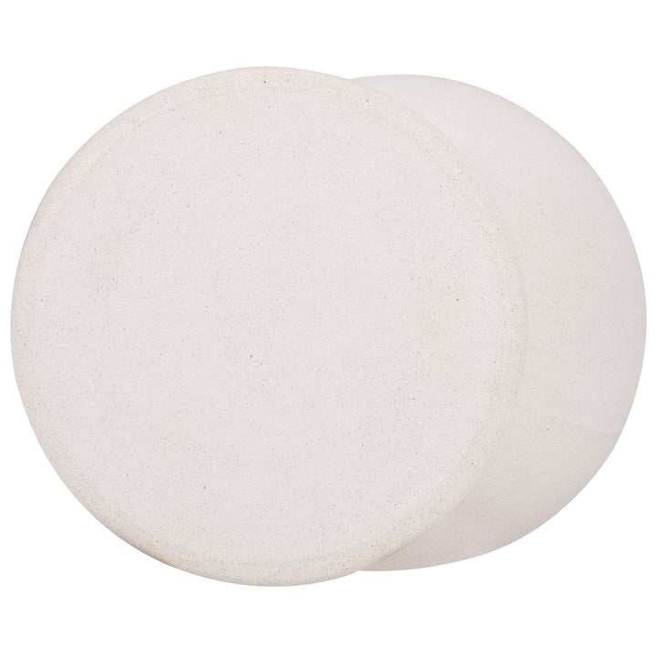 American Home Furniture Safavieh Couture Glynda Concrete Accent Table