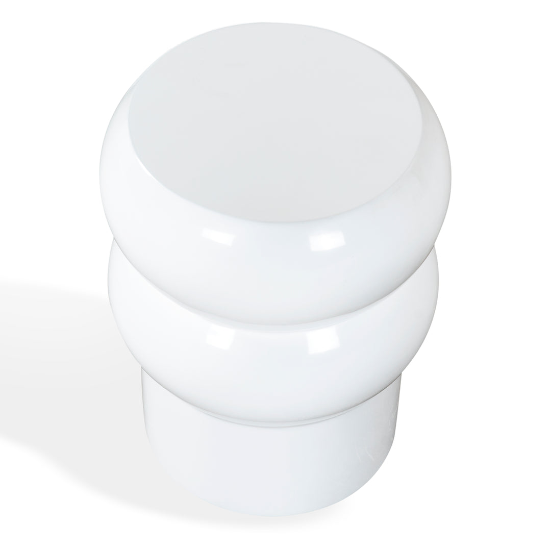 13"W x 13"D x 17"H / White