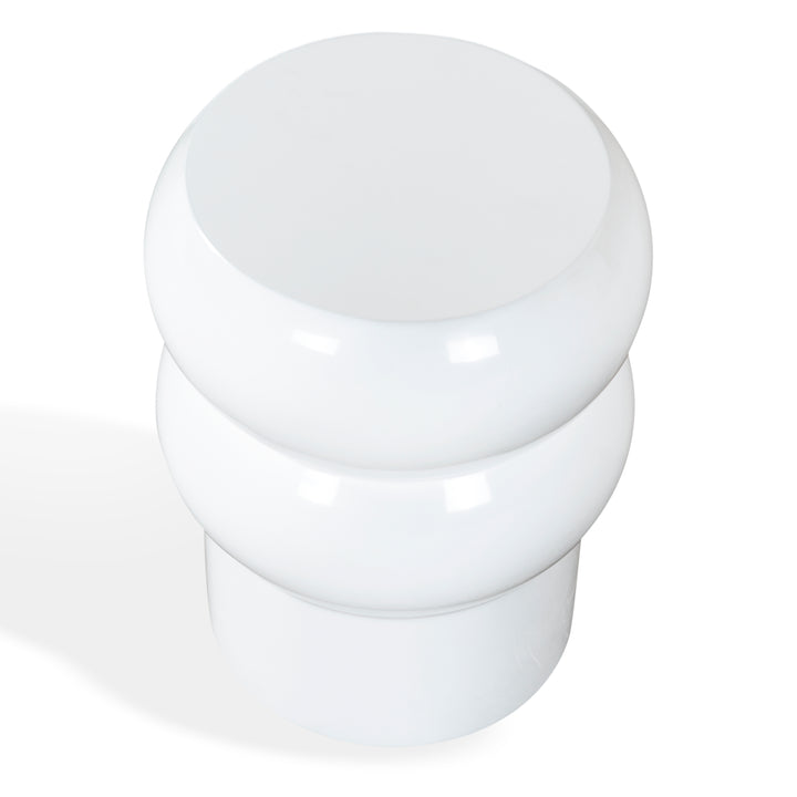 13"W x 13"D x 17"H / White