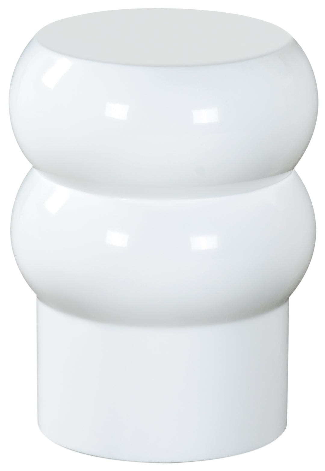 13"W x 13"D x 17"H / White