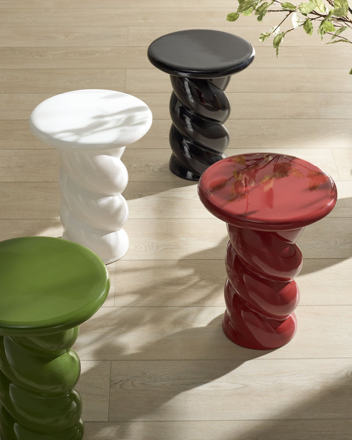 14"W x 14"D x 18"H / White