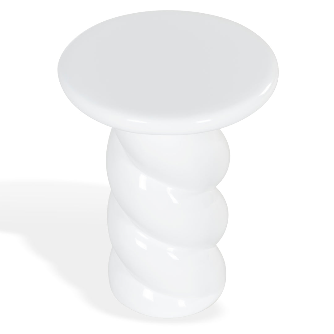 14"W x 14"D x 18"H / White