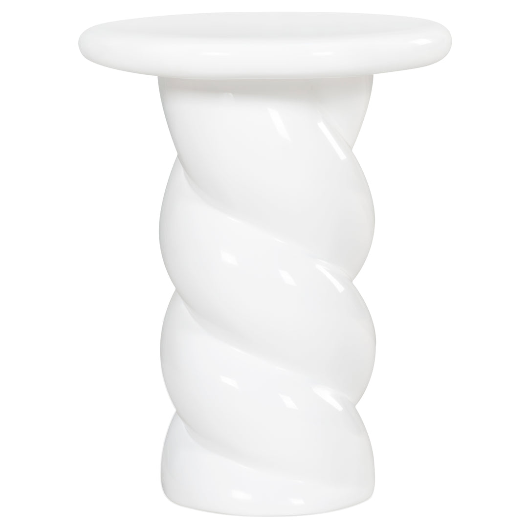 14"W x 14"D x 18"H / White