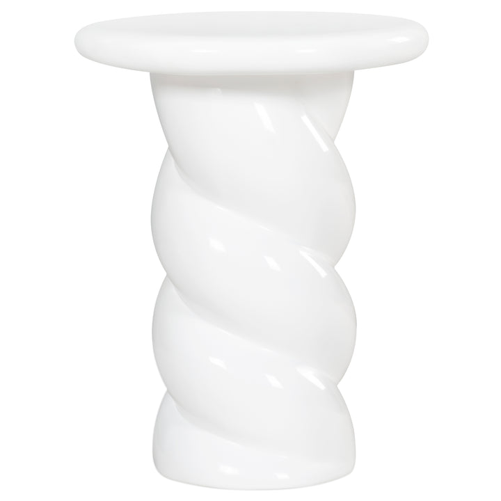 14"W x 14"D x 18"H / White