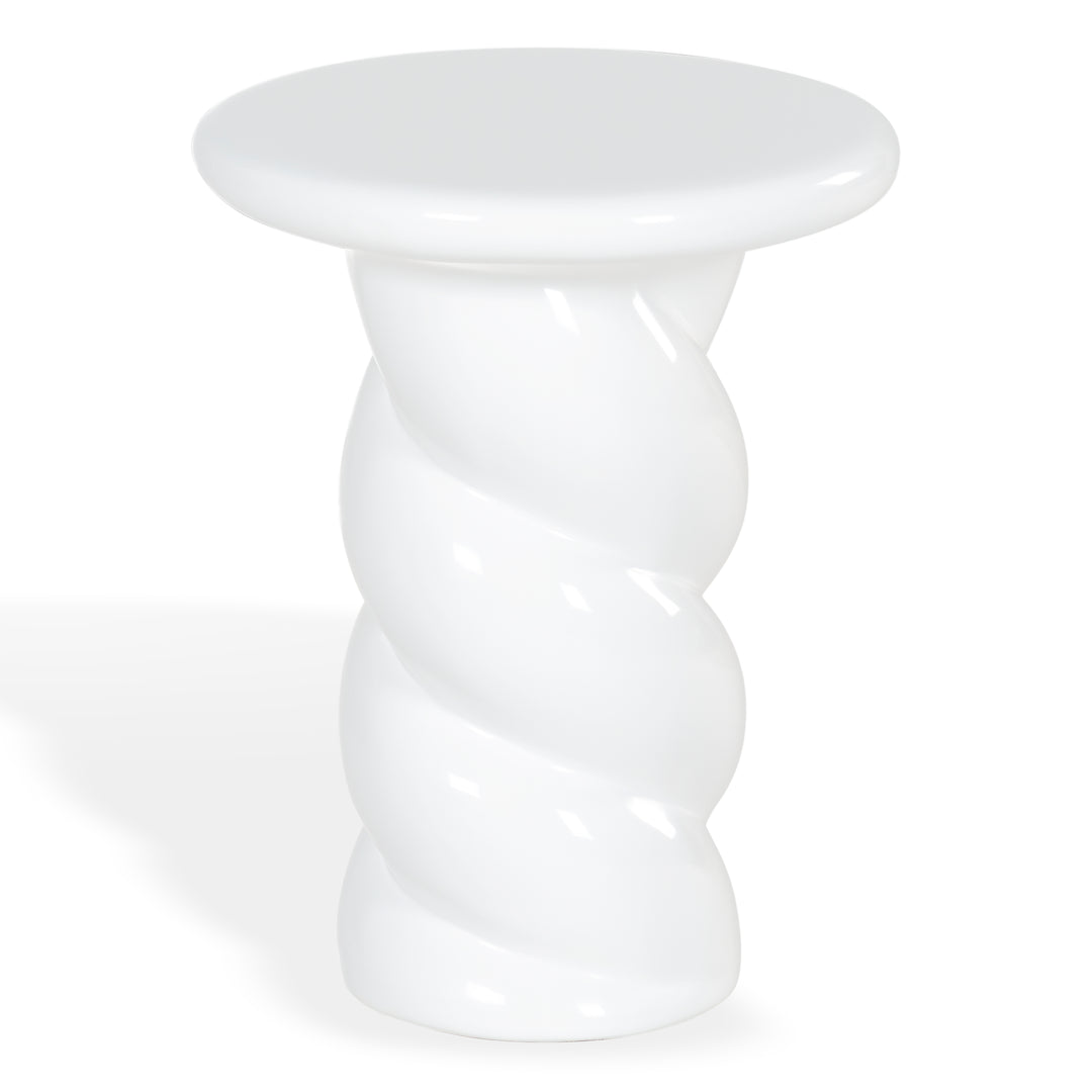 14"W x 14"D x 18"H / White