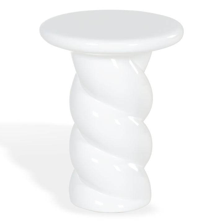 14"W x 14"D x 18"H / White