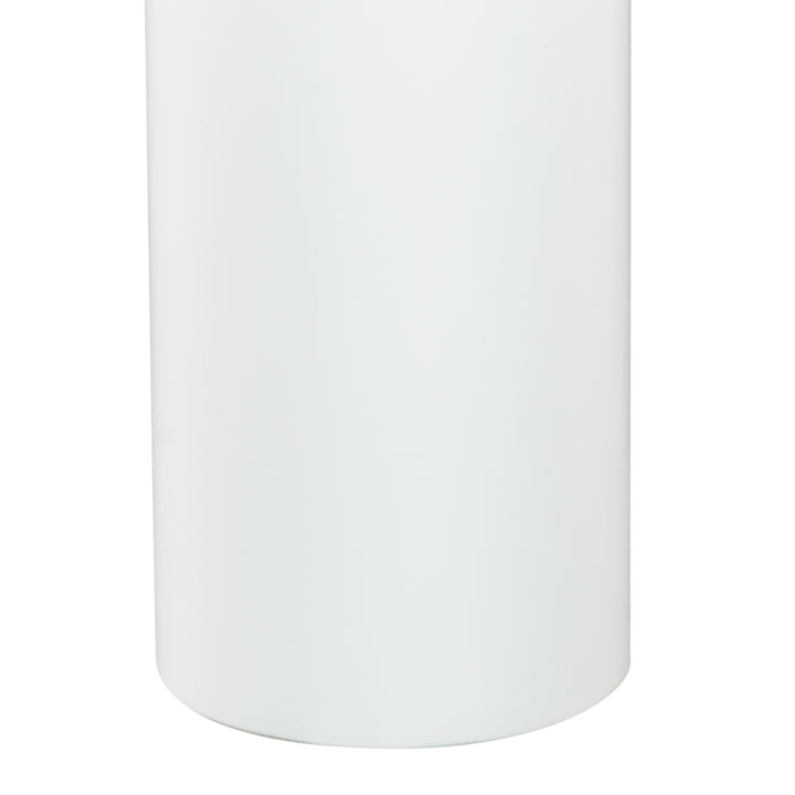 18"W x 18"D x 22"H / White