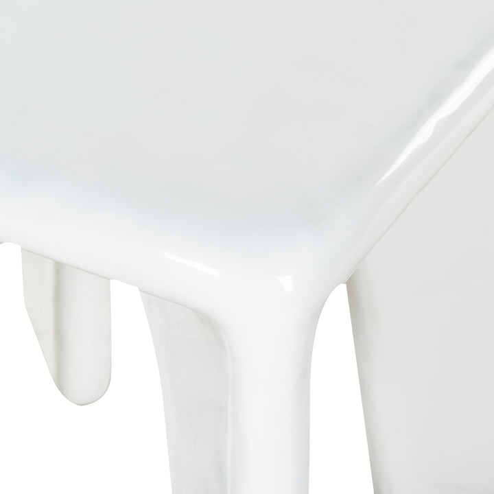 American Home Furniture Safavieh Couture Mayalin Square High Gloss Finish Accent Table