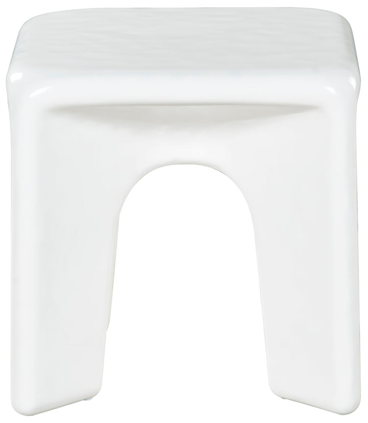 American Home Furniture Safavieh Couture Mayalin Square High Gloss Finish Accent Table