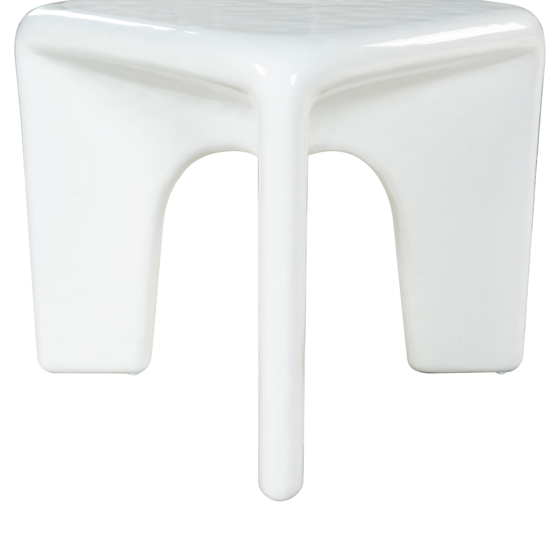 American Home Furniture Safavieh Couture Mayalin Square High Gloss Finish Accent Table