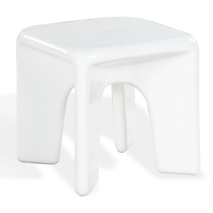 American Home Furniture Safavieh Couture Mayalin Square High Gloss Finish Accent Table