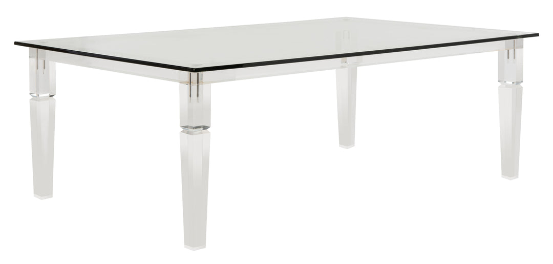 American Home Furniture Safavieh Couture Amelie Acrylic Coffee Table/Clear
