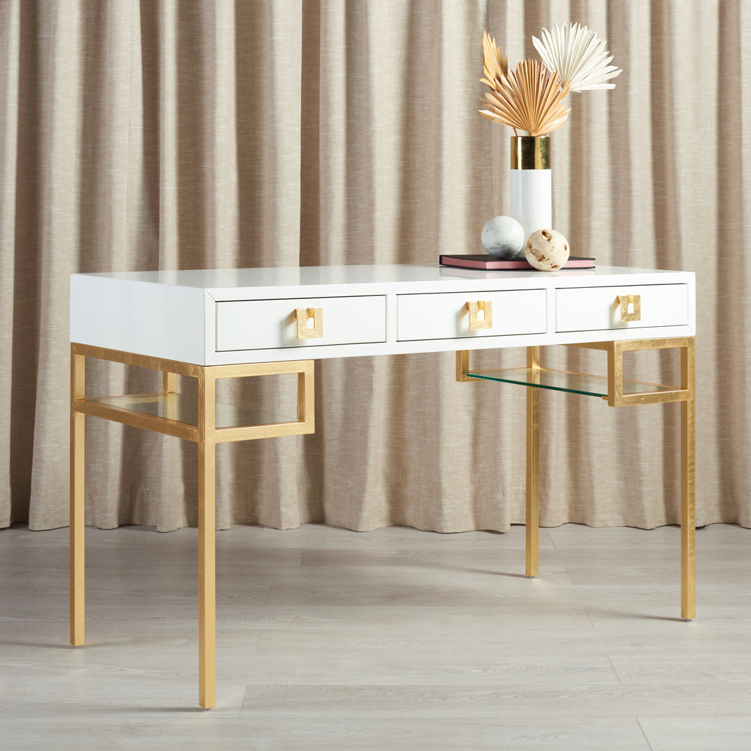 White / Gold