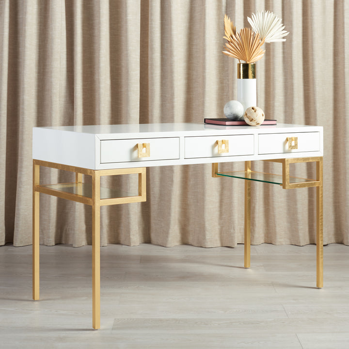 White / Gold