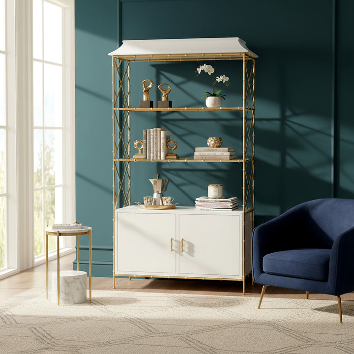 White / Gold