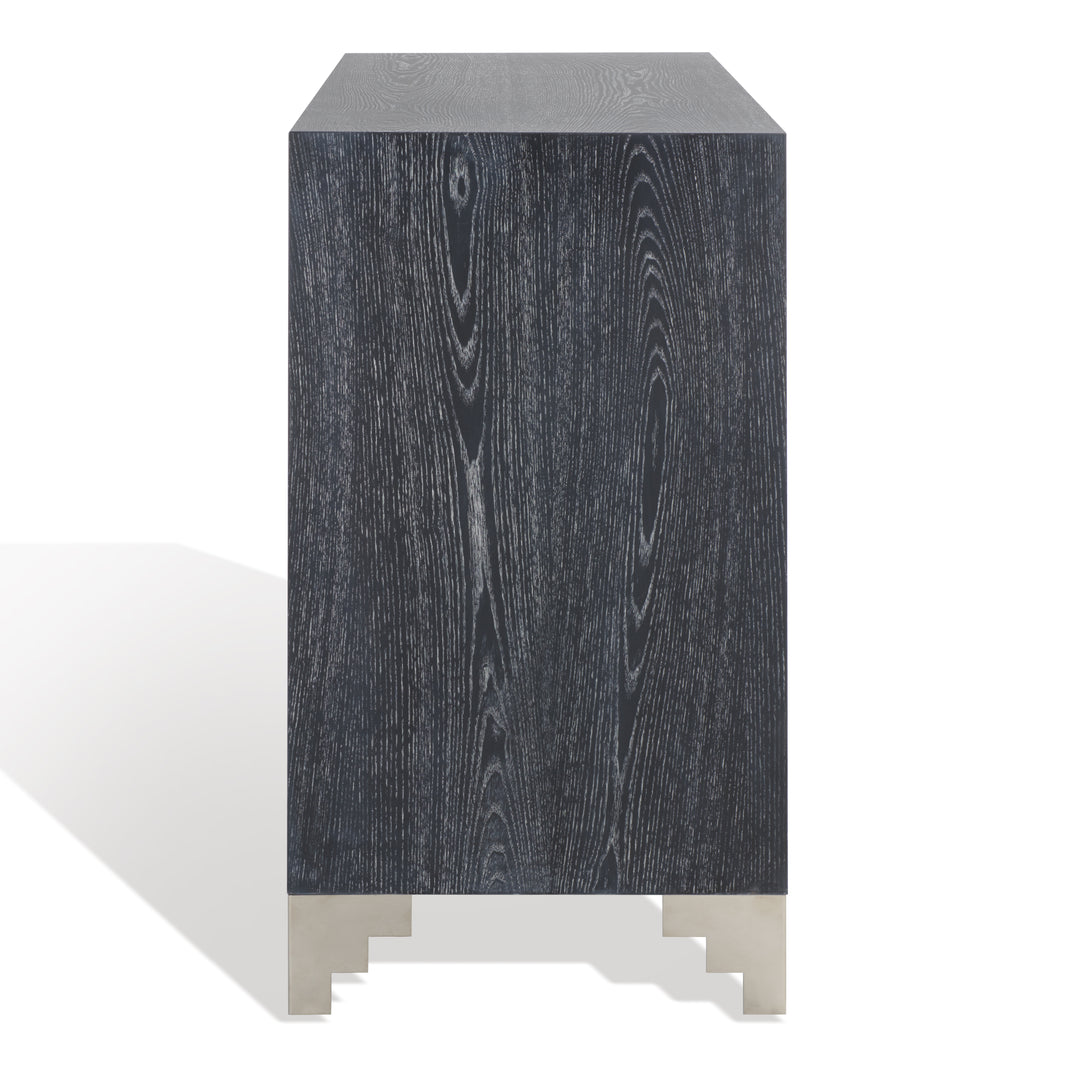 BLACK CERUSED OAK / 39.96" x 19.69" x 33.07"