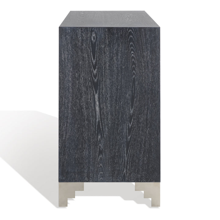 BLACK CERUSED OAK / 39.96" x 19.69" x 33.07"
