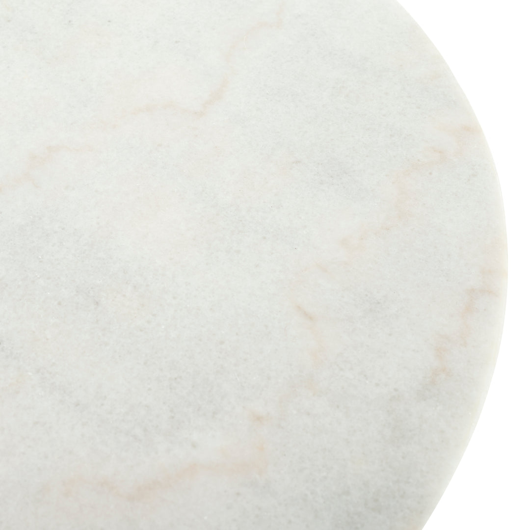 American Home Furniture Safavieh Couture Laelia 47" Gold Dining Table