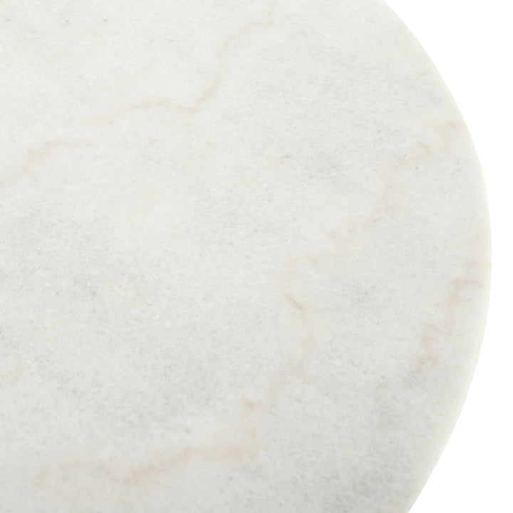 American Home Furniture Safavieh Couture Laelia 47" Gold Dining Table