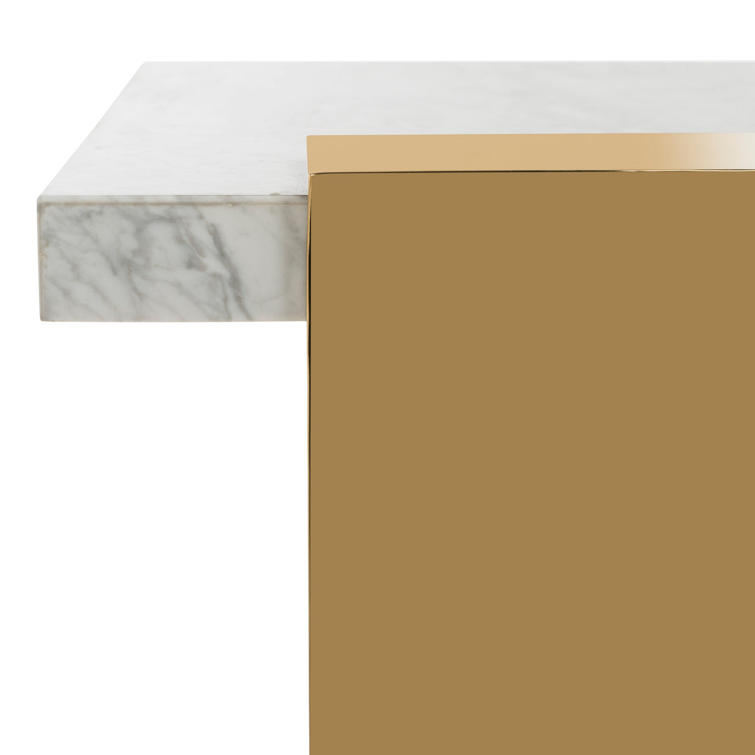 MARBLE / BRASS